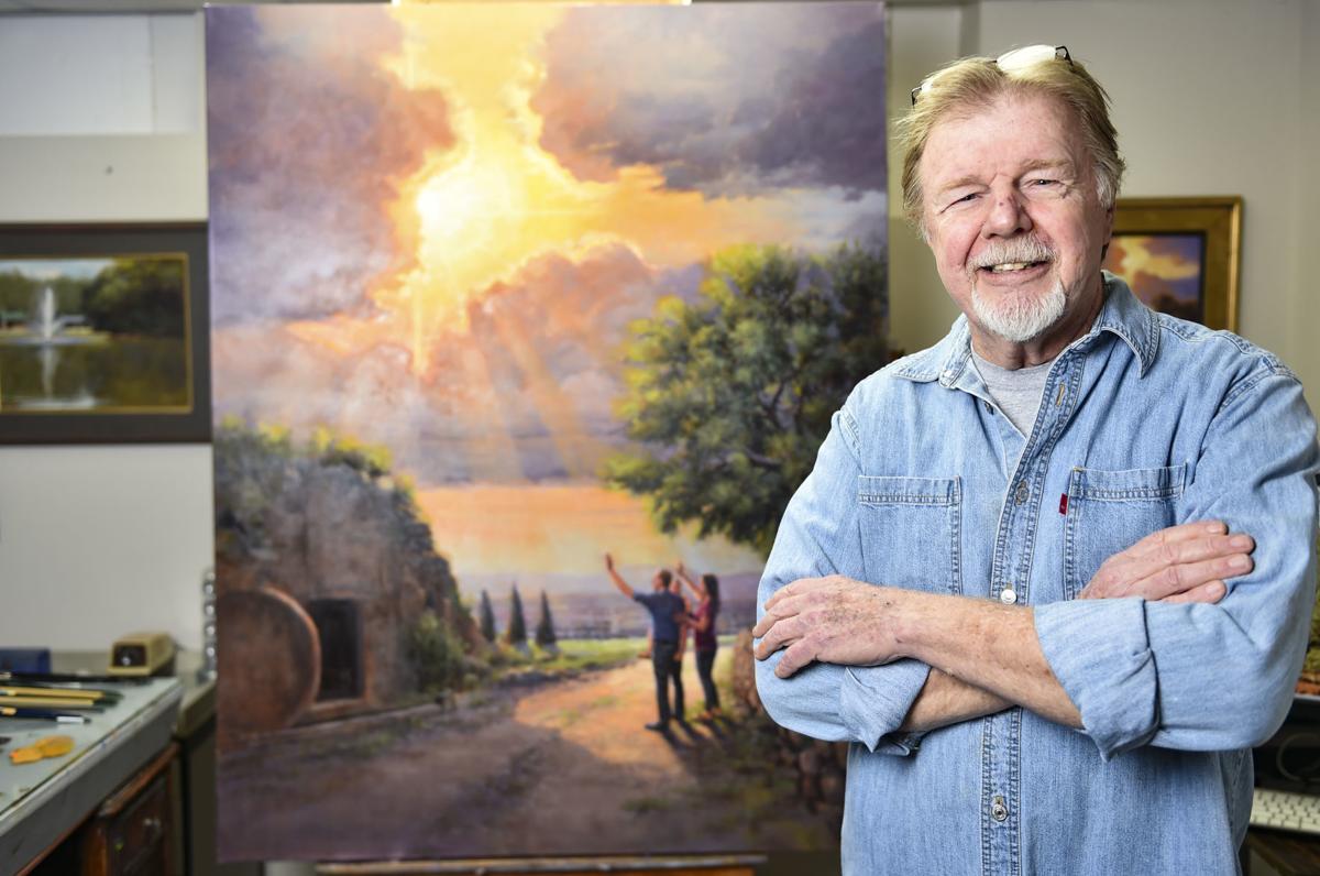 Quad Cities Artist Hopes Latest Painting Helps People See Clouds