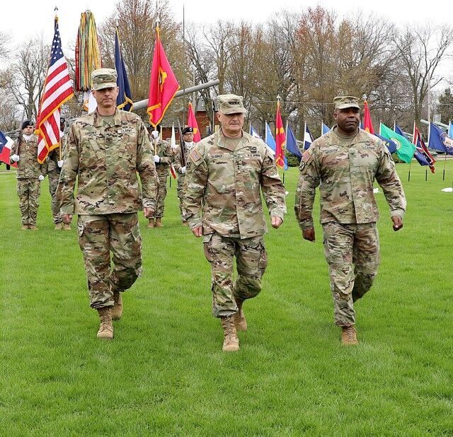 Change of command ceremony