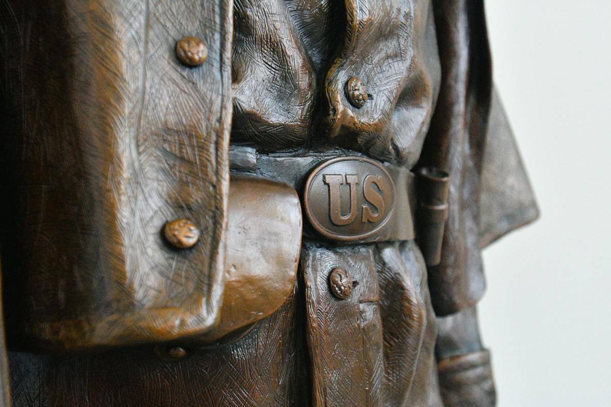 Artist unveils new Civil War soldier statue Local News