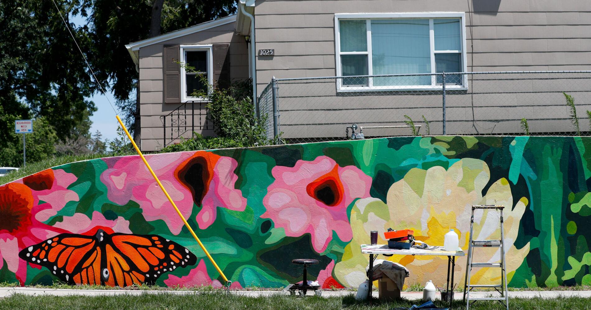 Meet the mural painter whose work is popping up everywhere - Vimarsana News