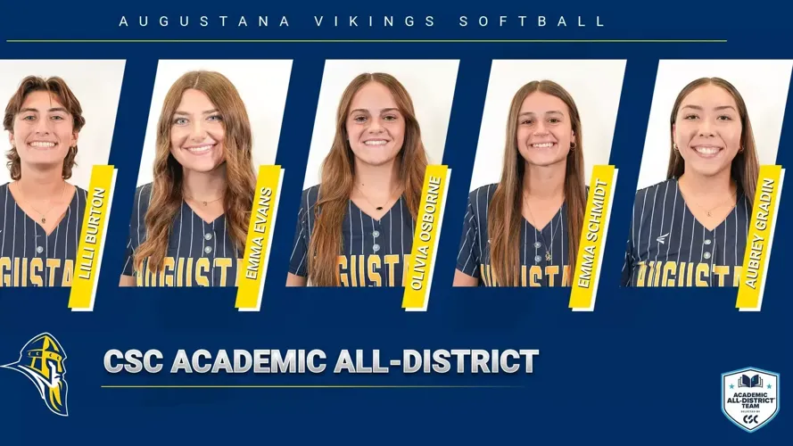 Five softball student-athletes earn CSC Academic All-District honors