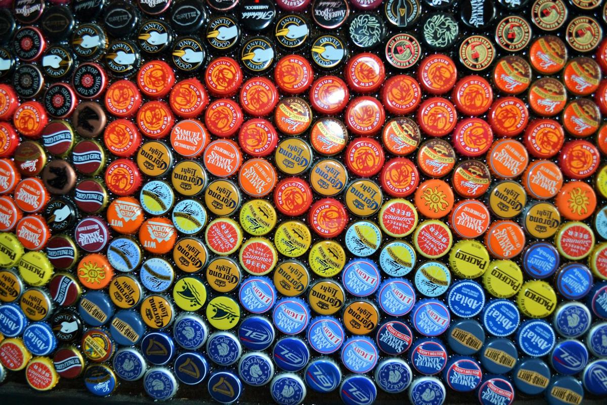 Bottle cap folk art leads to Sudsy Mosaic creation Local News