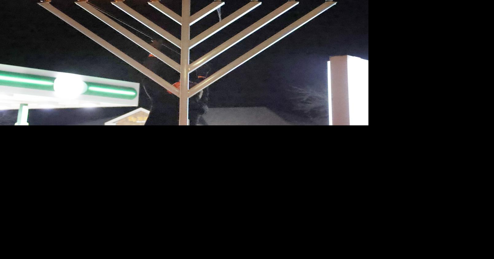 Hanukkah Menorah Lightning