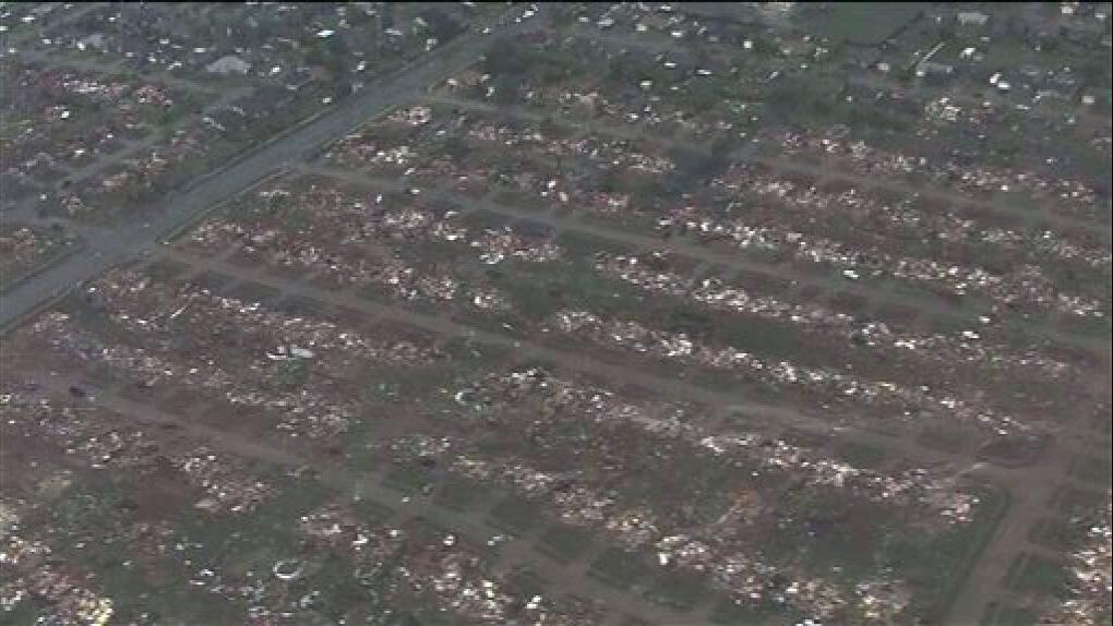 Massive tornado roars through Oklahoma City suburb National News