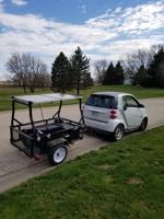 Electric mower service reduces pollution