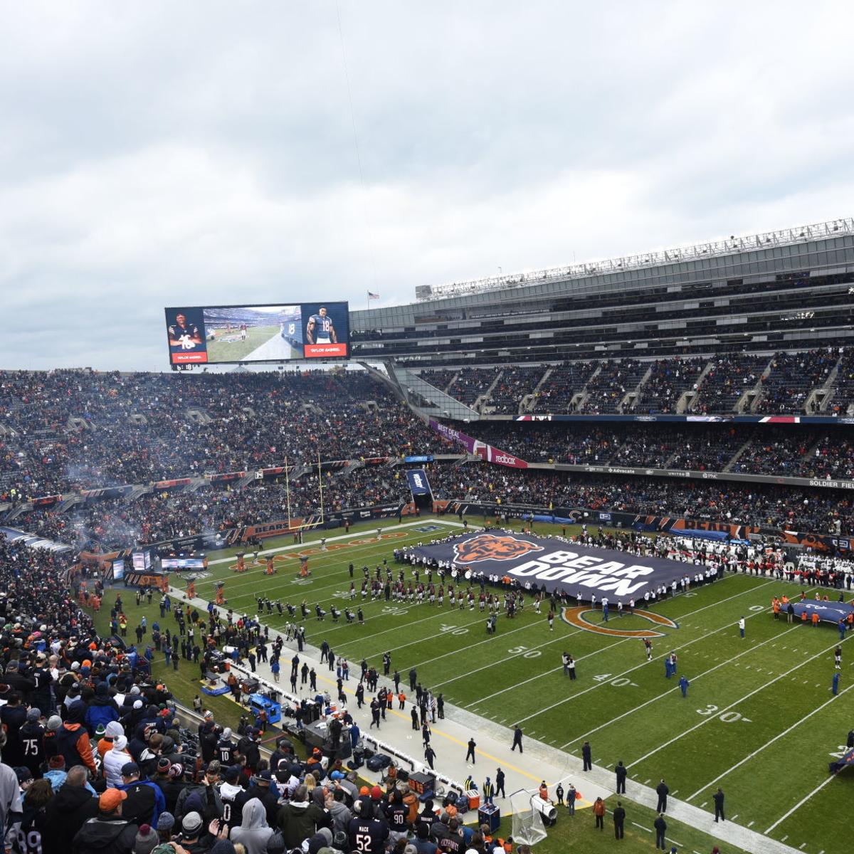 Going To A Chicago Bears Game What To Know About Soldier Field College Sports Qctimes Com 2022 Illini Football Tailfating Map Lot 31