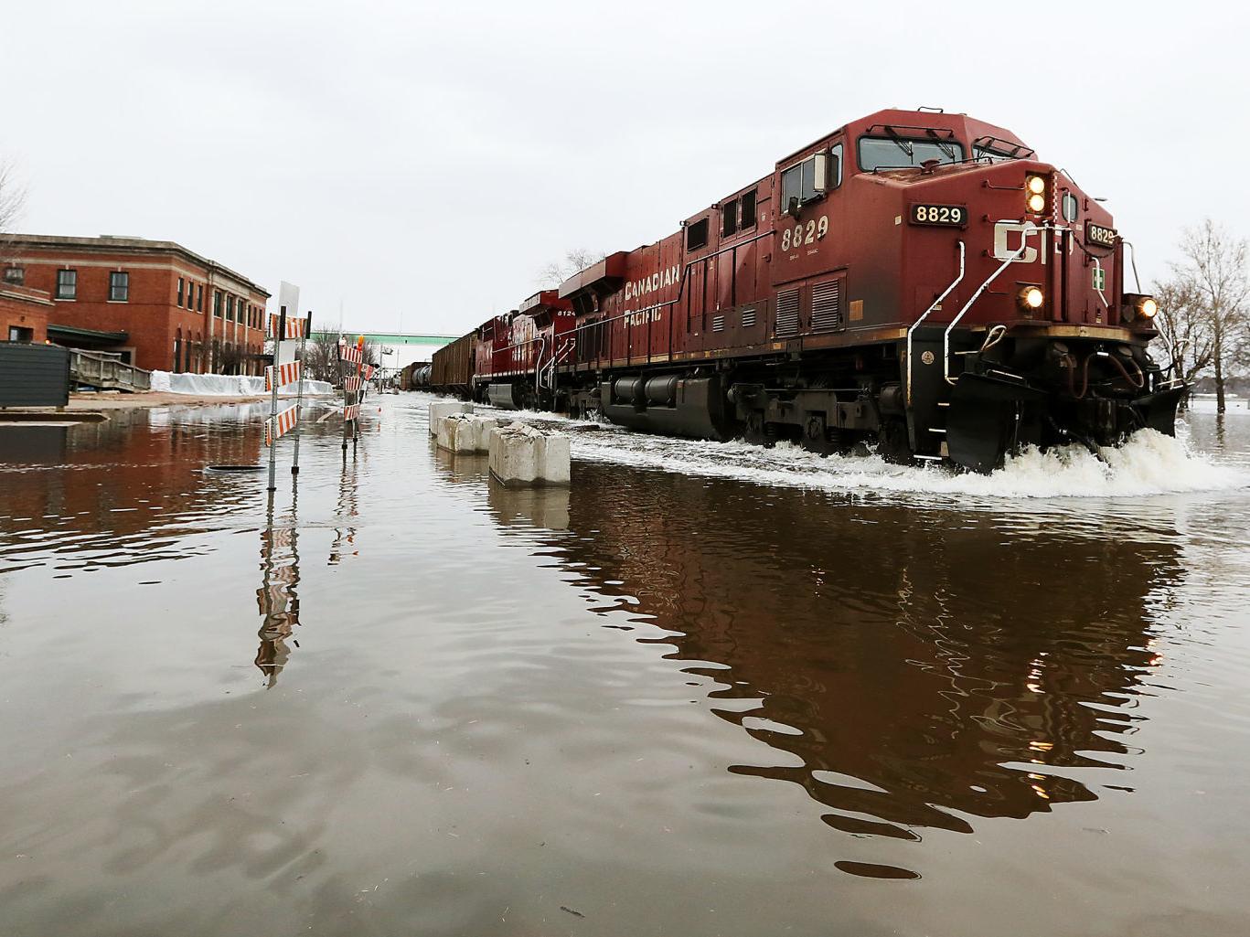 Updated Canadian Pacific Track Work Will Continue Until The City Is Satisfied With The Work Politics And Elections Qctimes Com Canadian Pacific Holiday Train 2022 Davenport Iowa
