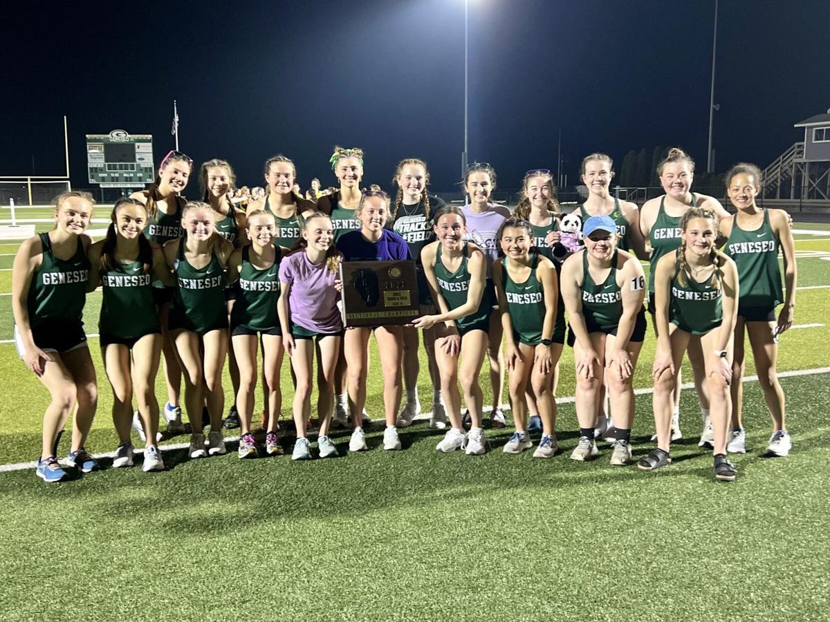 Geneseo girls run over field for fourth straight sectional title; Rapps and Wirth shine