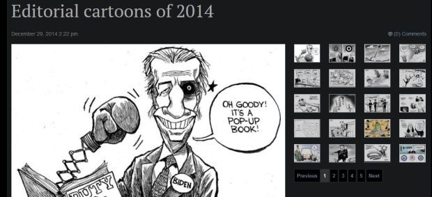 Best editorial cartoons of 2014
