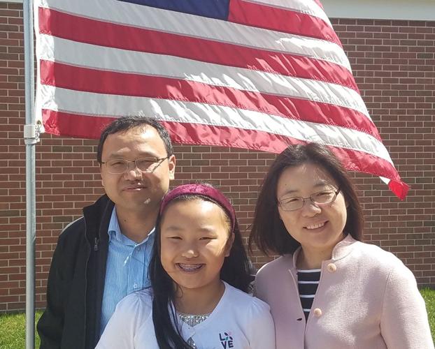 Sherry Tang and her family