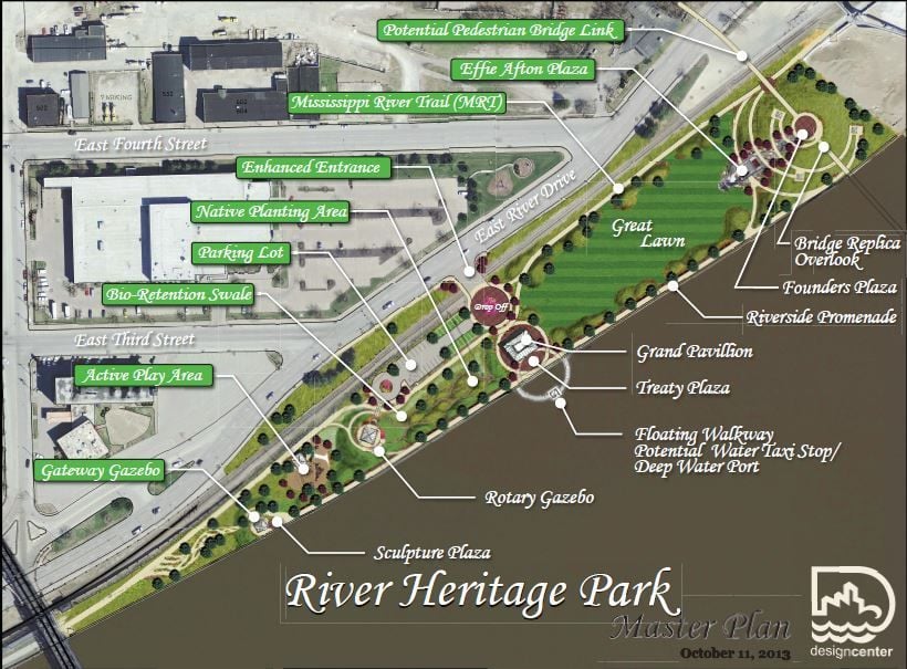 River Heritage Park over budget; city seeks to raise money Local News