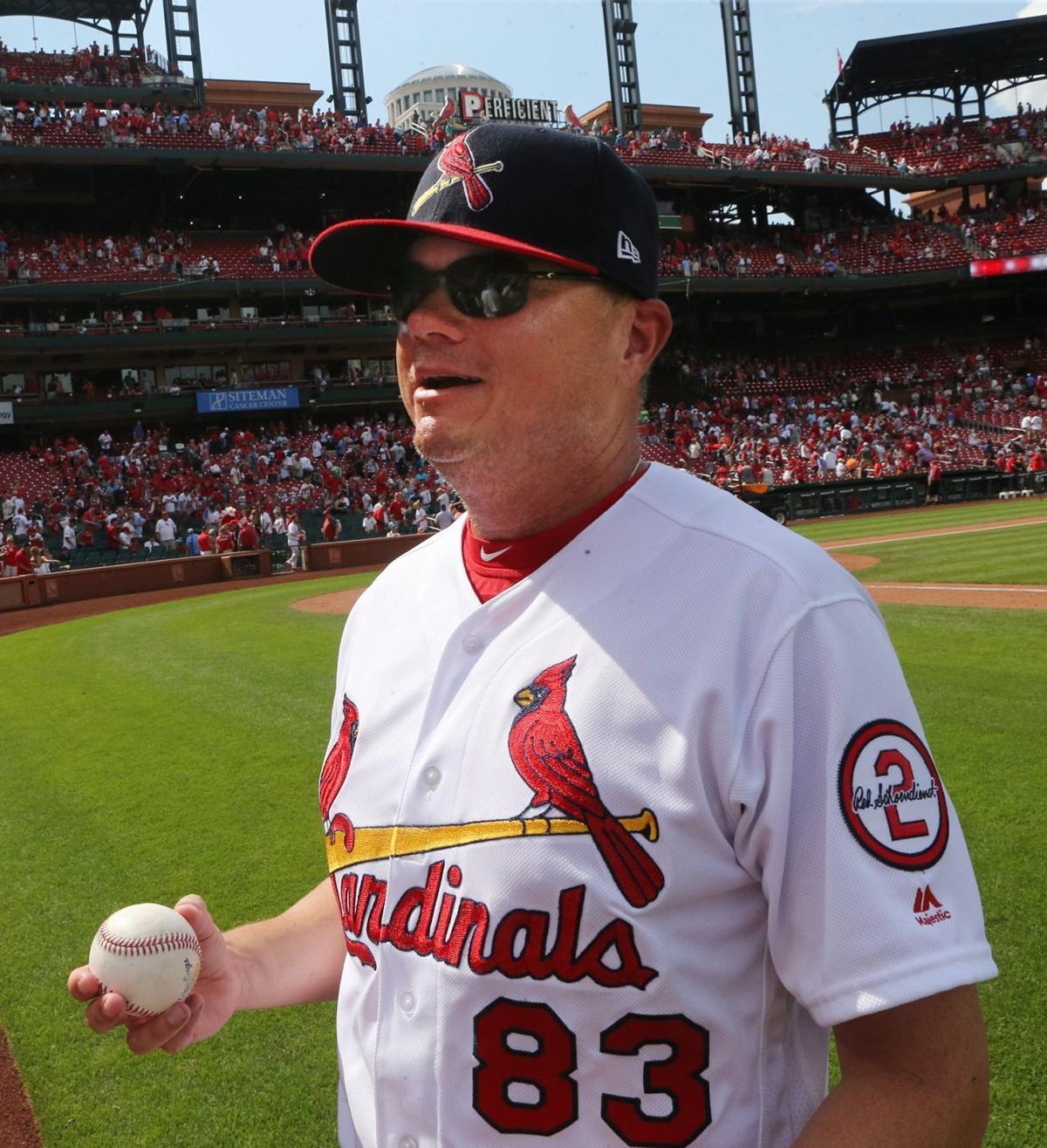 Cardinals Authentics: Team-Issued Mike Shildt Cardenales Jersey