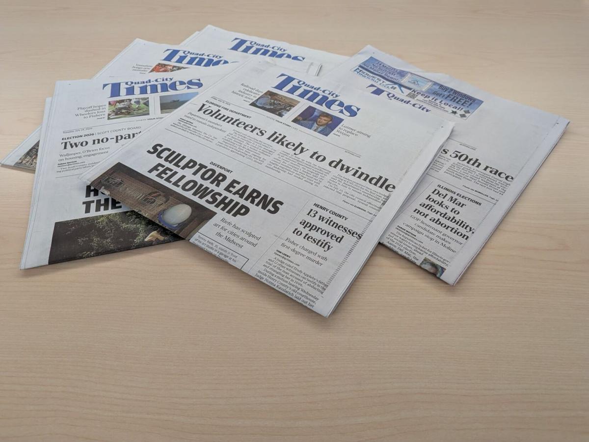 Moline Dispatch Quad-Cities newspapers offering free online access Sept. 4-7