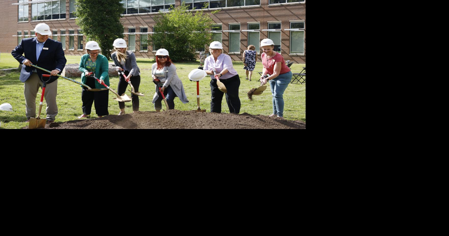 Moline library groundbreaking ceremony