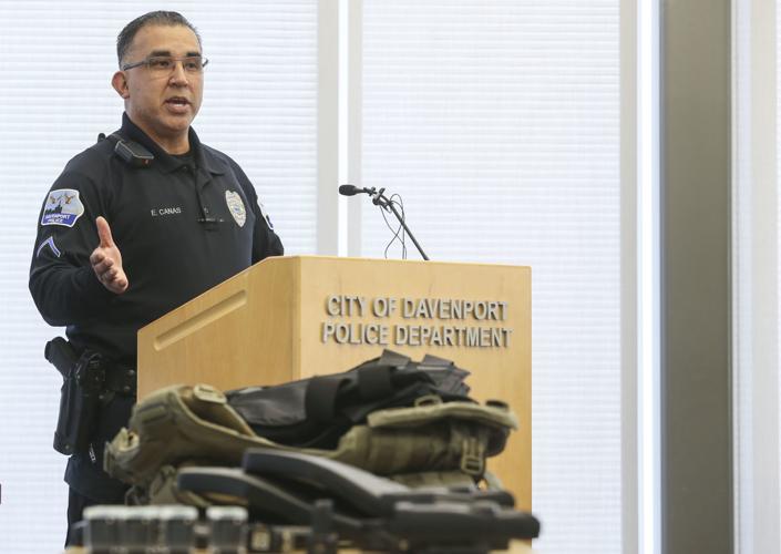 Davenport police officer collects equipment to outfit Savoonga, Alaska