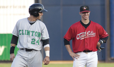 Quad Cities River Bandits vs. Peoria Chiefs, Modern Woodmen Park, Davenport,  August 31 2023