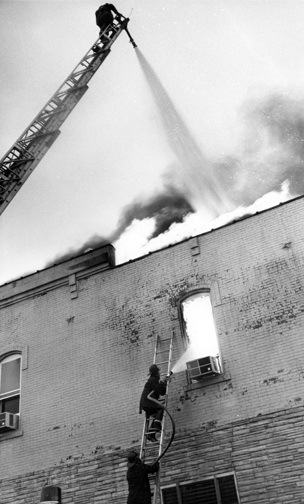 Historic photos Five big fires of the 1970s