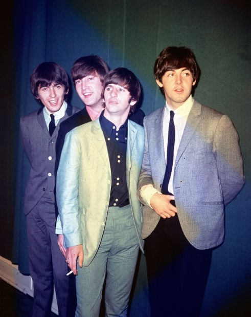 George harrison John Lennon Ringo Starr Paul McCartney