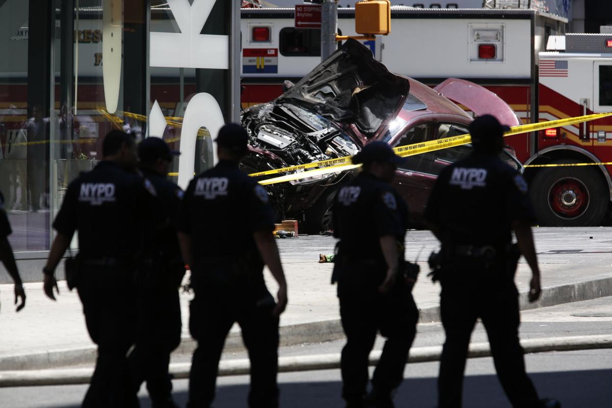Times Square Crash