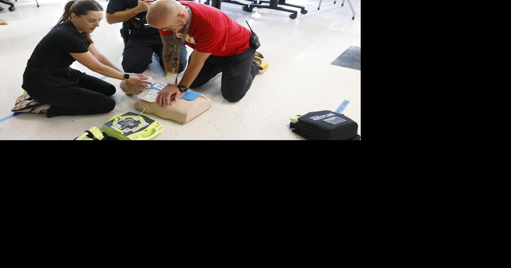 Bettendorf schools project adam aed drill