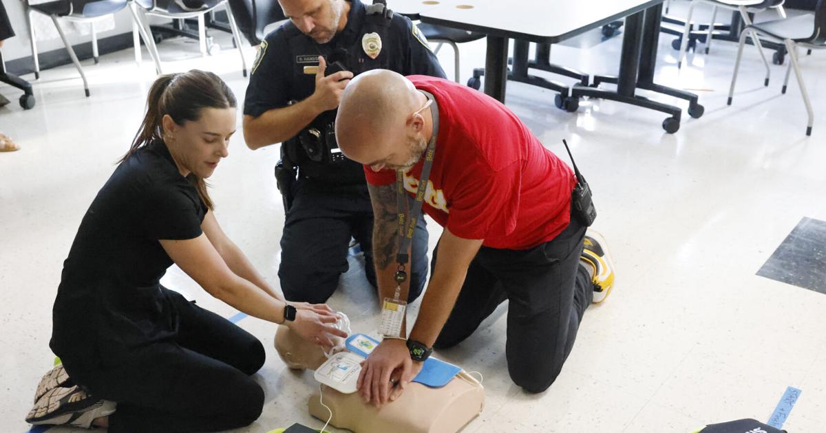 Bettendorf schools project adam aed drill Bettendorf schools project adam aed drill
