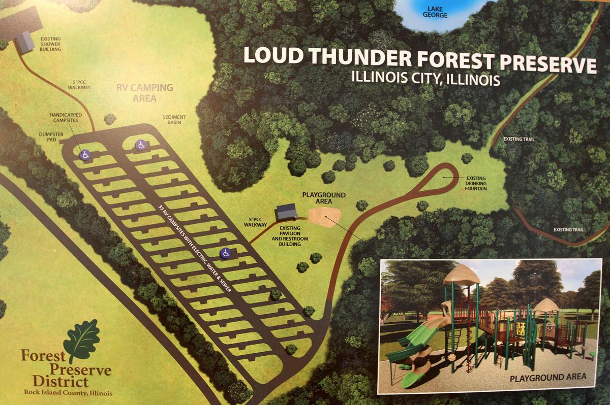 Improvements Underway At Loud Thunder Including 35 New Pull Through Rv Camping Sites Politics And Elections Qctimes Com