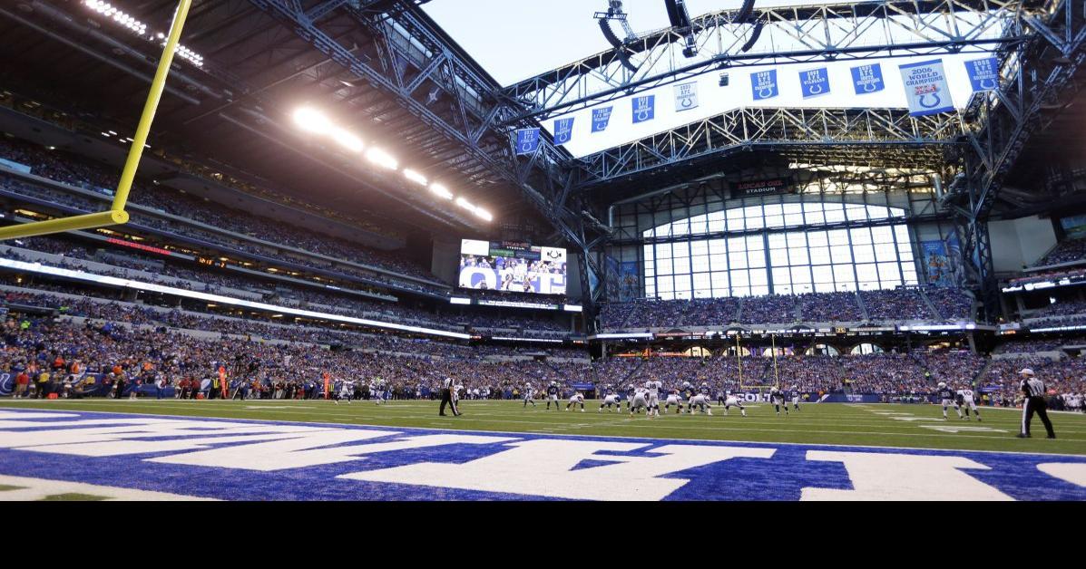 Welcome to Lucas Oil Stadium for tonight's Super Bowl between the Patriots  and Giants 