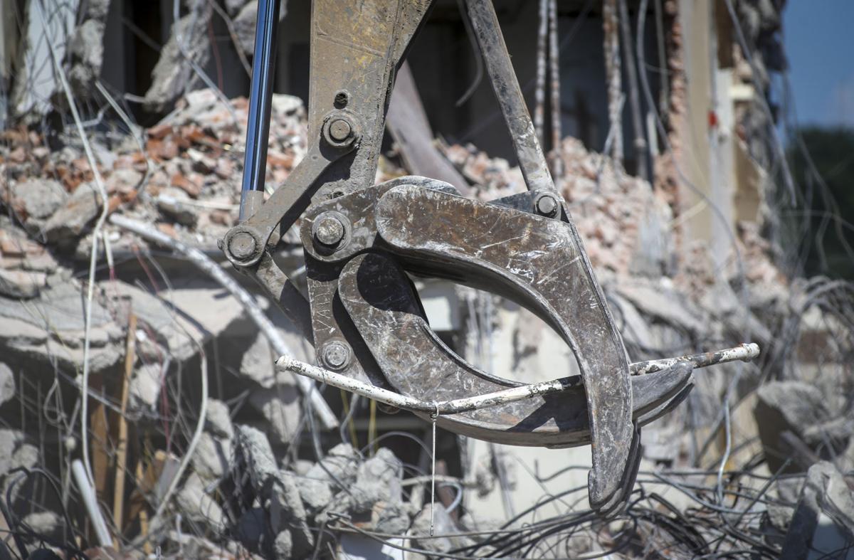 Sacred Heart School coming down