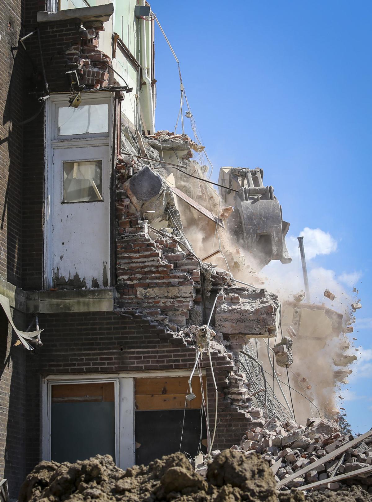 Sacred Heart School coming down