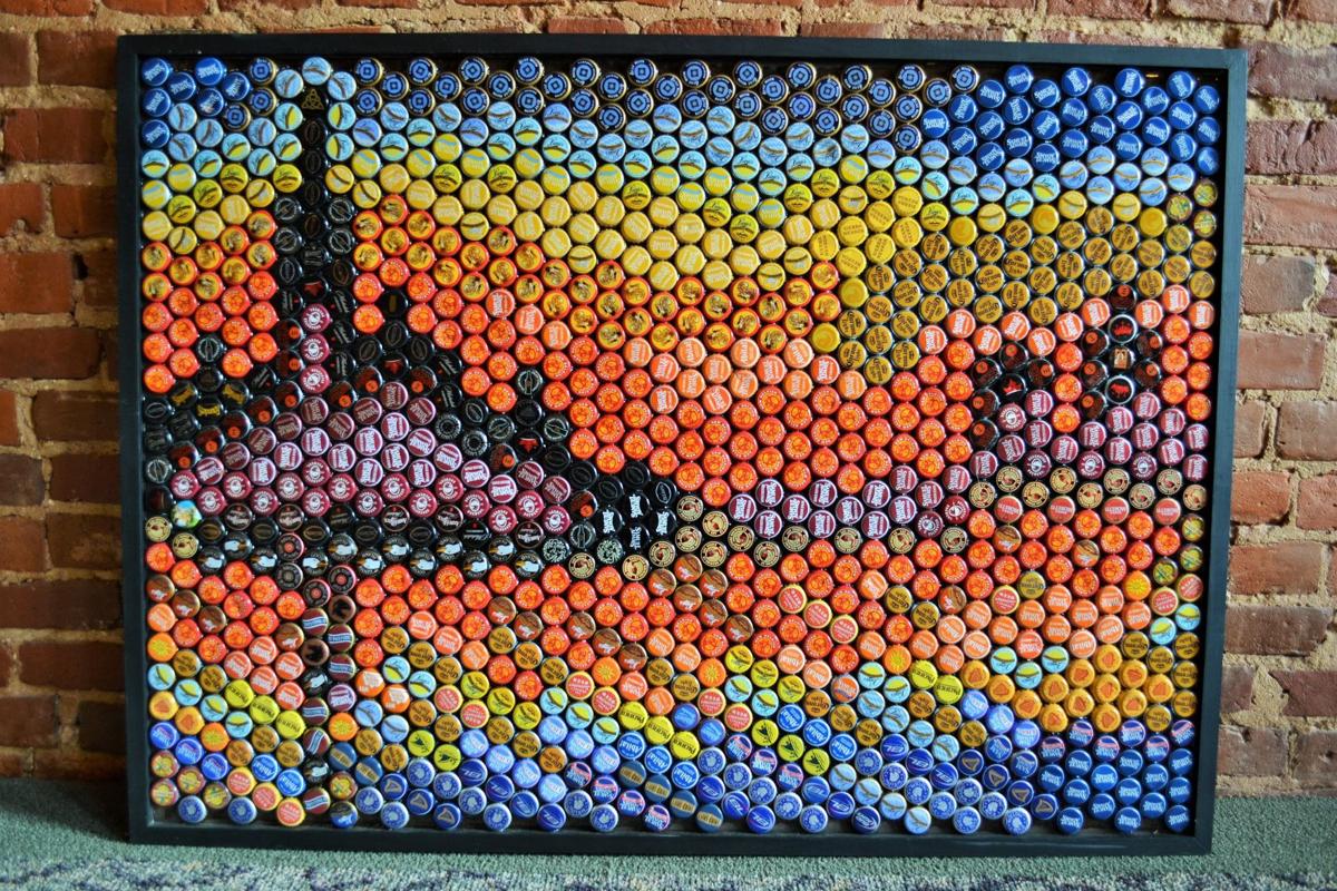 Bottle cap folk art leads to Sudsy Mosaic creation Local News