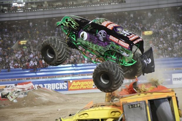 Grave Digger's driver still loves monster trucks; Jam is Saturday : Go ...