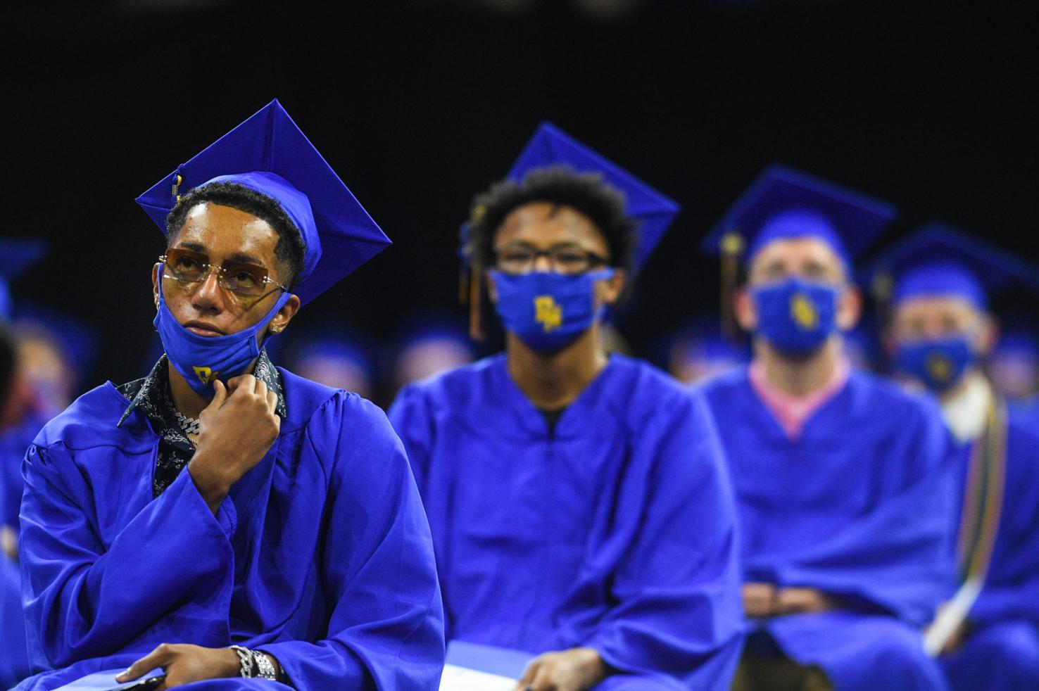 Photos Davenport North High School's commencement ceremony