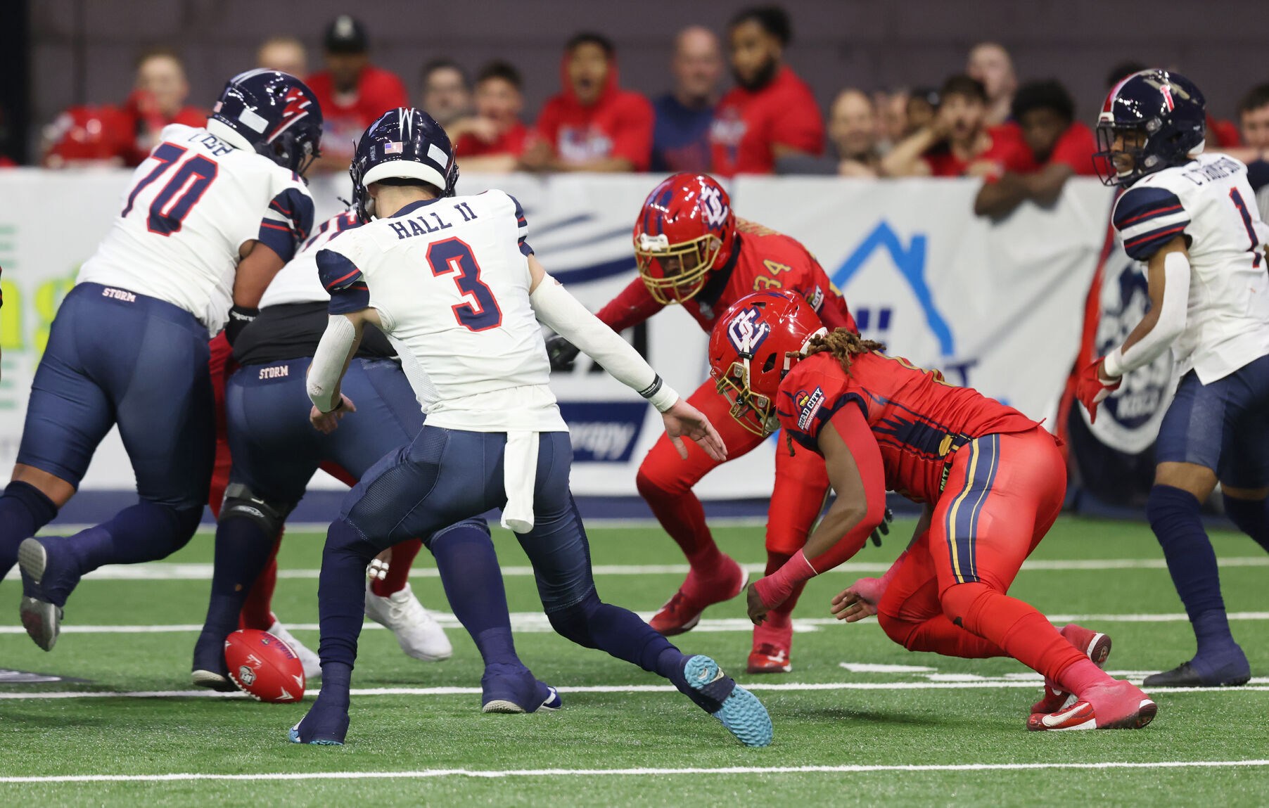 Late TD Toss Lifts Steamwheelers To Road Win