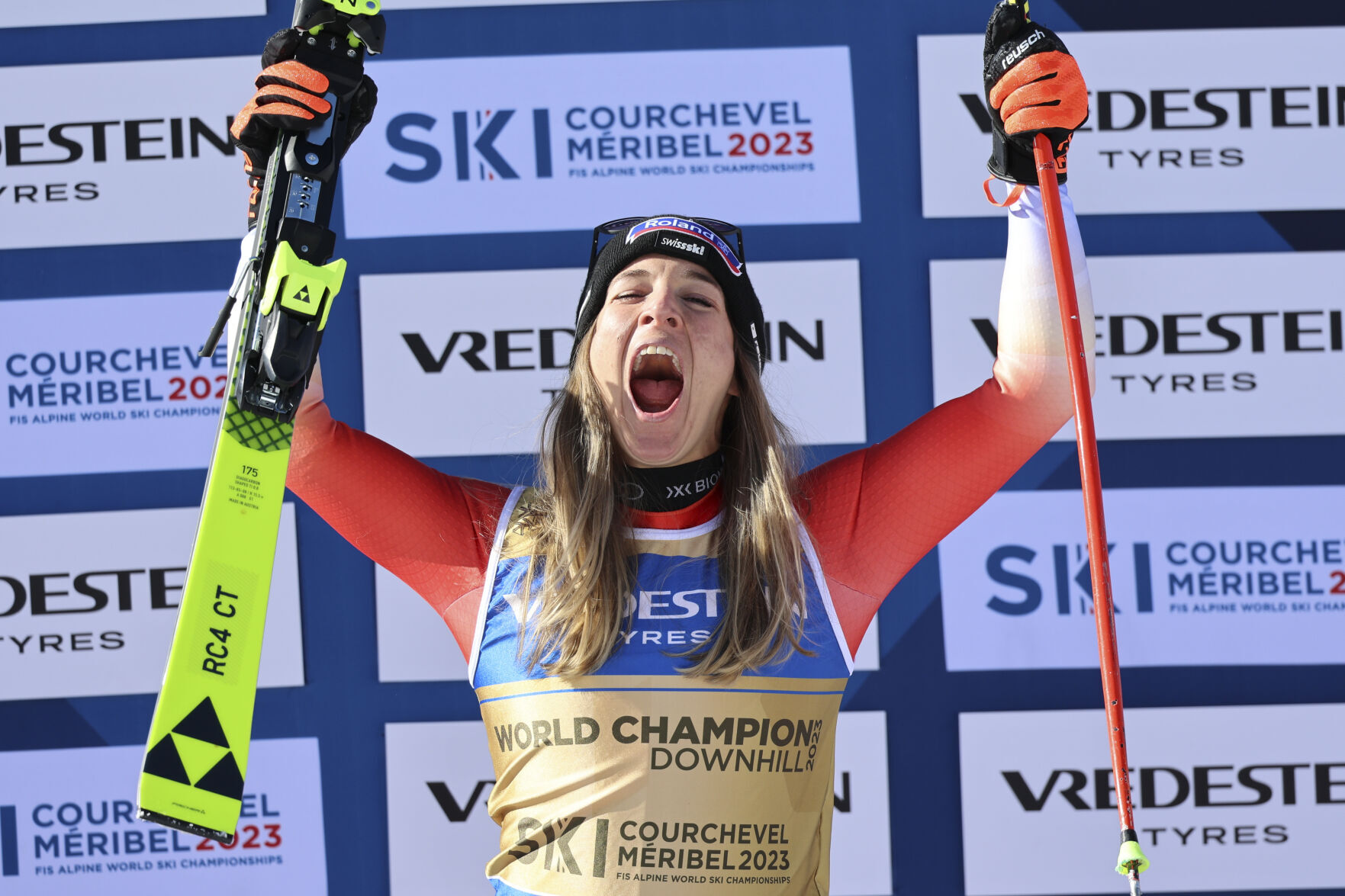 Jasmine Flurys downhill win at ski worlds aided by warm weather