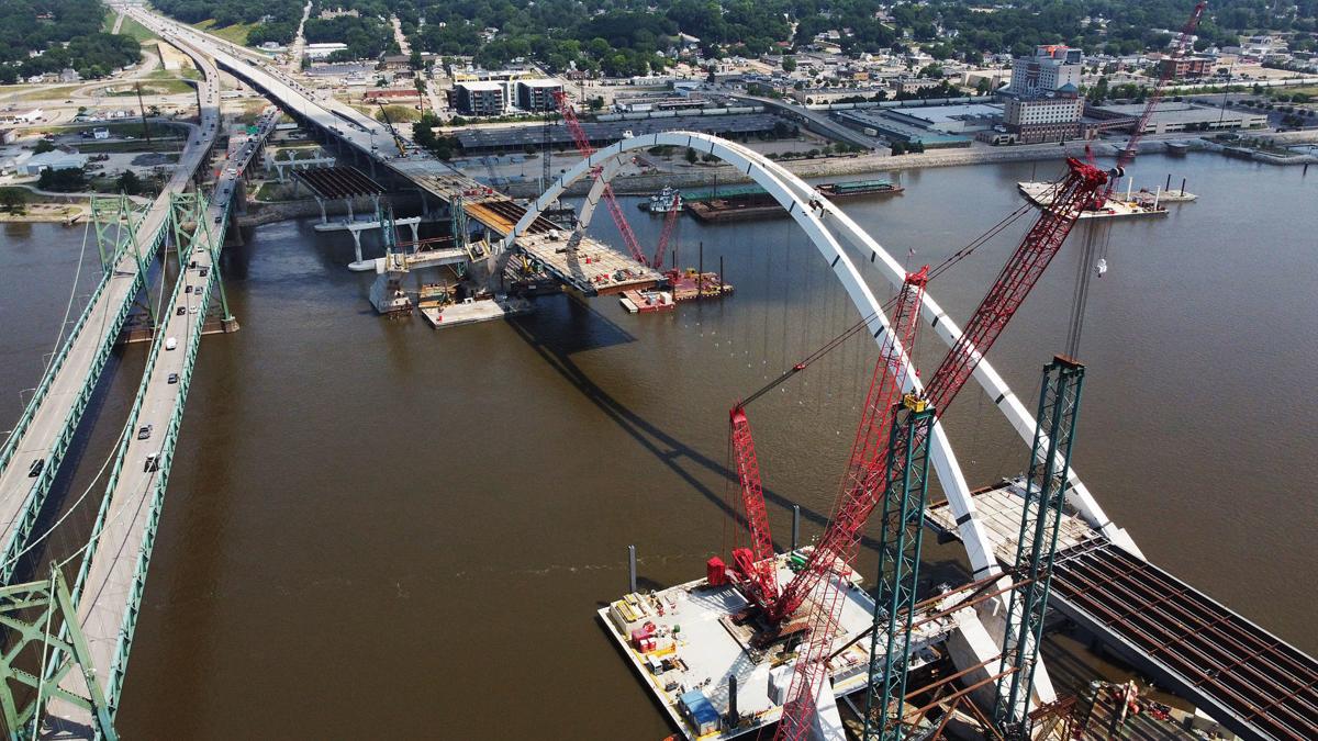 IOWA DOT Iowabound I74 in QuadCities should be open within six