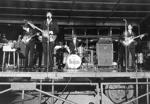 The Beatles play at Busch Stadium in 1966