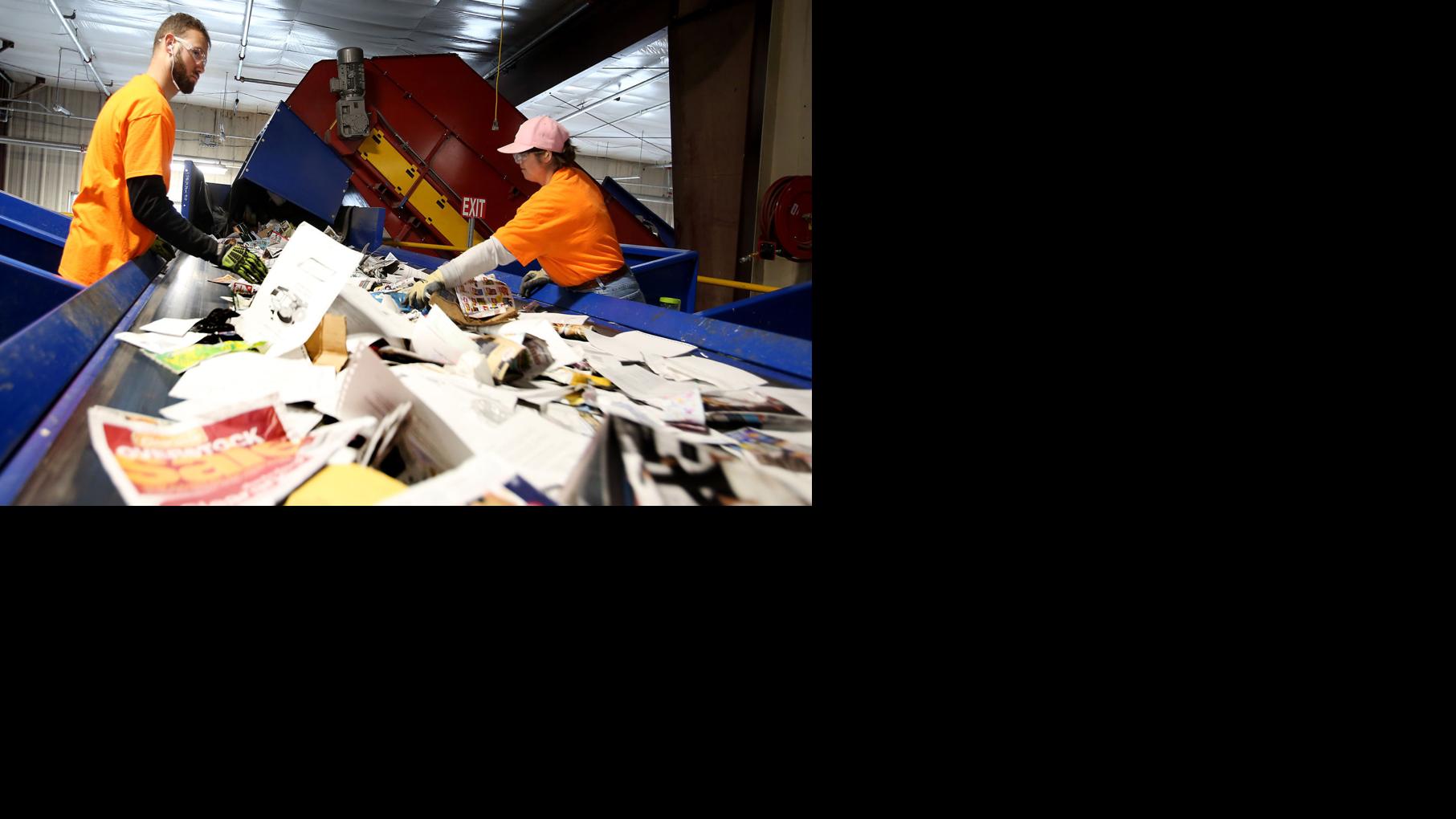 Recycling center adding 11 sorting jobs to keep pace with 250 percent