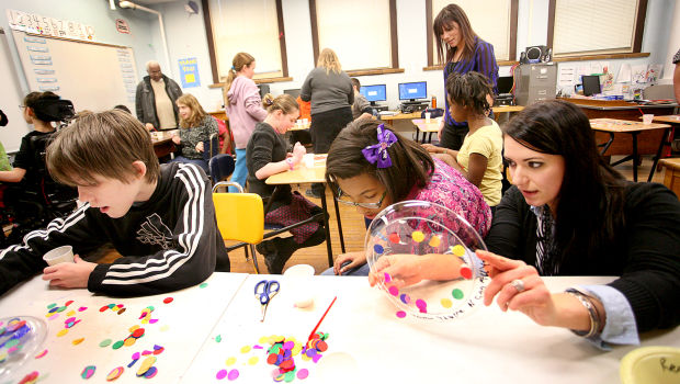 Art classes unleash creative force for special education