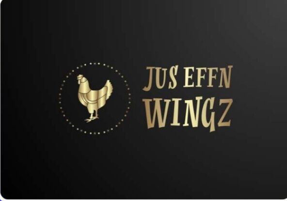Jus Effn Wingz logo