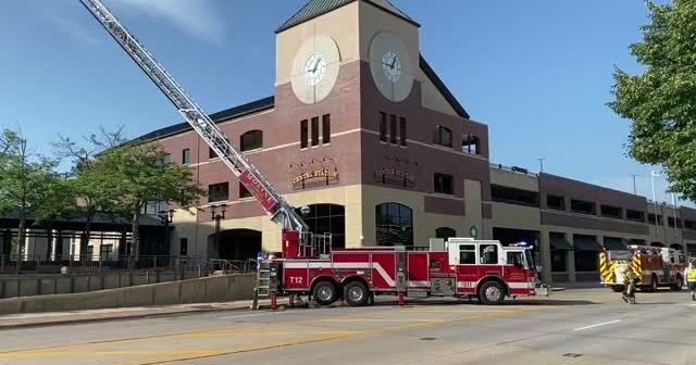 Crews respond to a fire near Johnny’s Steakhouse and the John Deere ...