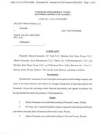 Nelson Fernandez, et al., plaintiffs, v. River Valley Bancorp, Inc., et al, defendants, amended complaint.pdf