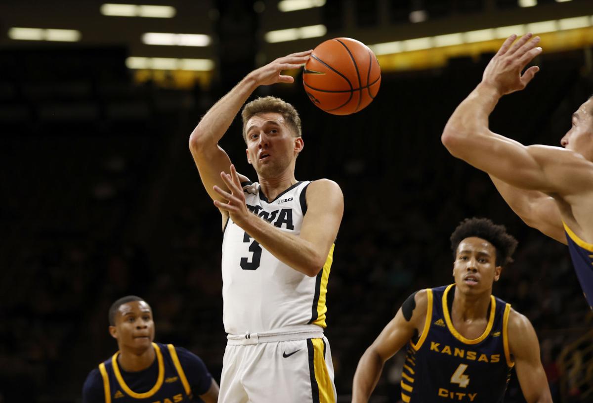 IOWA MENS BASKETBALL VS UMKC
