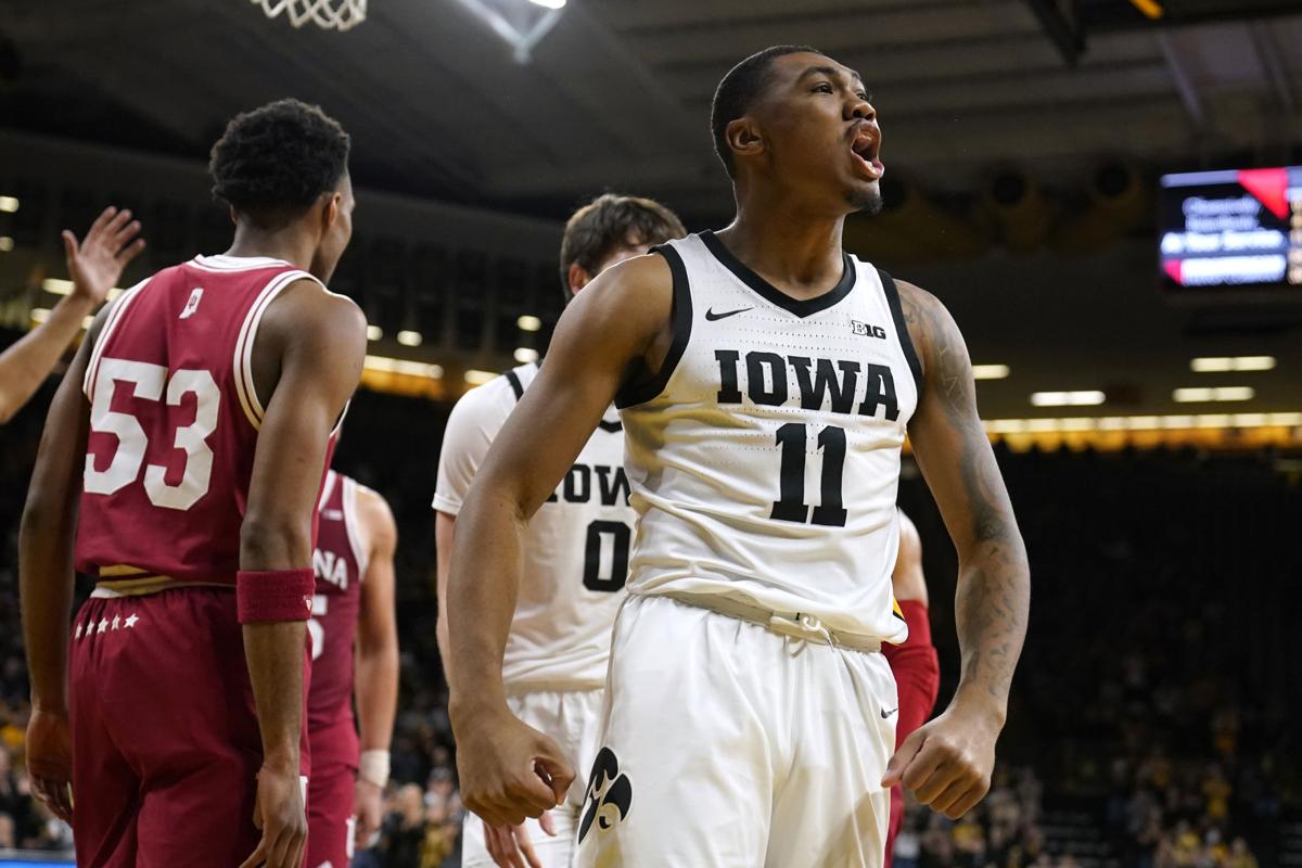 Indiana Iowa Basketball
