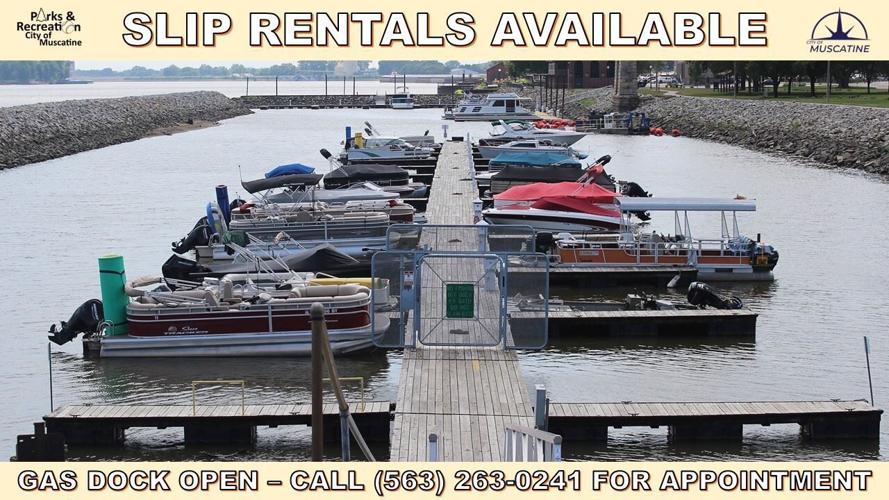 Slip rentals available, harbor dredging wrapping up, gas dock hours set