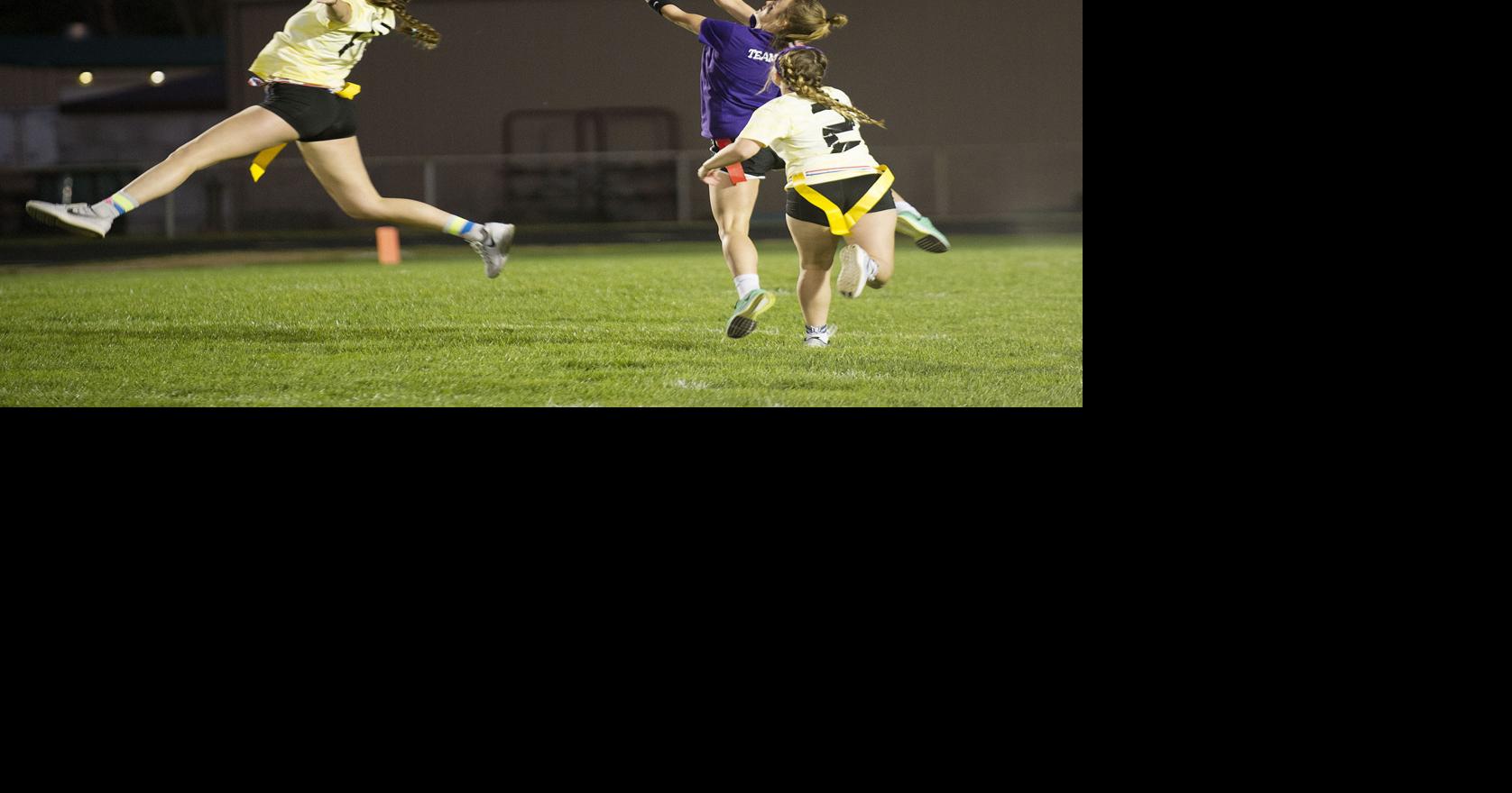 Leveling the playing field MHS girls bring back Powder Puff flag football