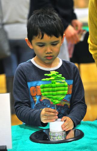 Bettendorf STEM Expo at Bettendorf Middle school.