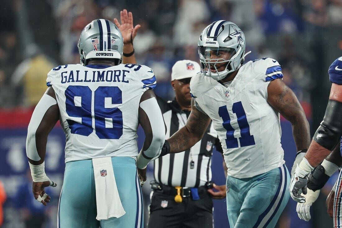 Dallas Cowboys preparing for a rainy season opener in New York vs. Giants