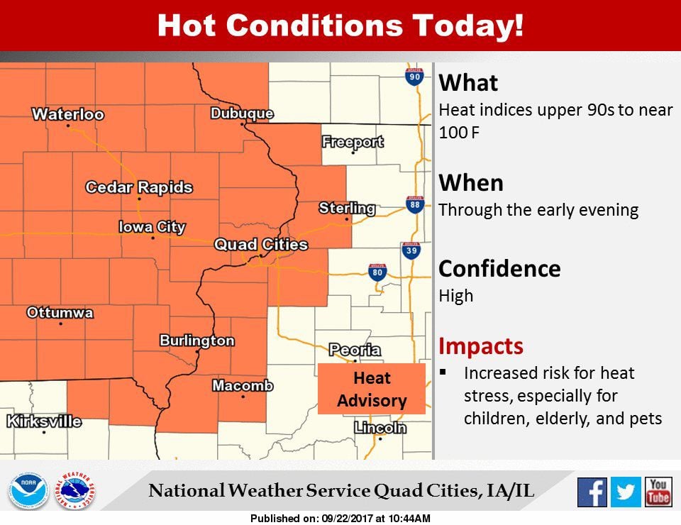 Twin Cities sees heat advisory on first day of fall Twin Cities sees heat advisory on first day of fall