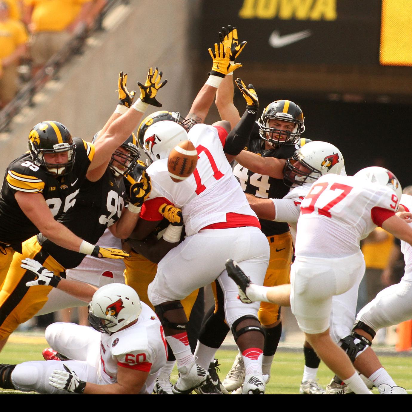 Iowa Illinois State Football Keys Iowa Hawkeyes Football