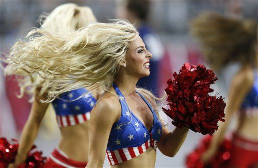 Looks We Love: NFL Cheerleaders Salute in Style!